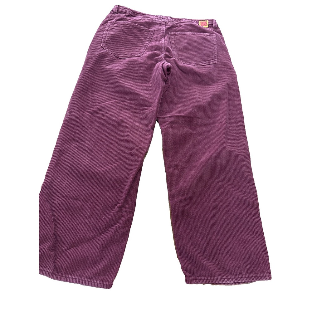 Empyre Men's 34 Corduroy jeans Pants Skater Relaxed Red - Picture 10 of 11